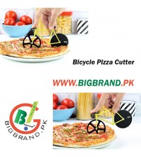 Bike Shaped Pizza Slicer Cutter with Stainless Steel Blade